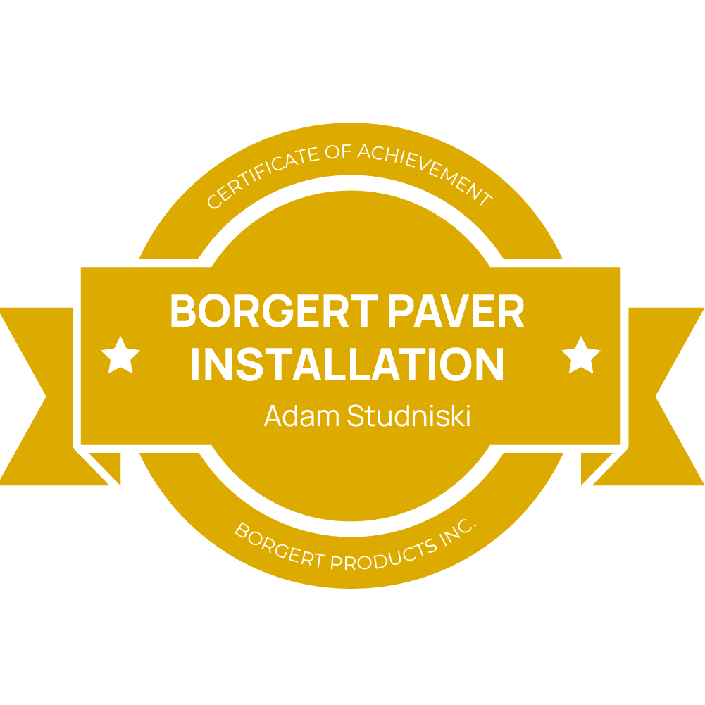 Bogert Paver Installation Award